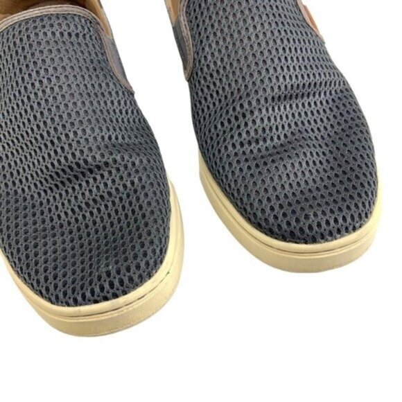 Olukai Pehuea Grey Loafers - Picture 5 of 8